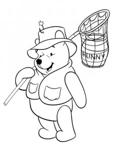 Winnie The Pooh coloring page 20 - Free printable