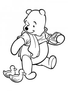 Winnie The Pooh coloring page 21 - Free printable