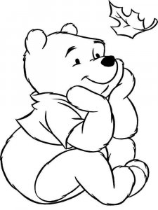 Winnie The Pooh coloring page 3 - Free printable