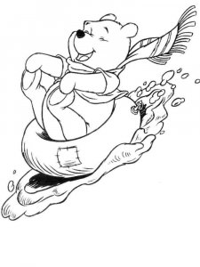 Winnie The Pooh coloring page 32 - Free printable