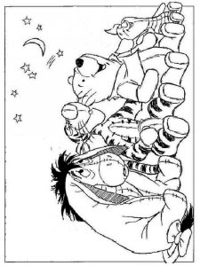 Winnie The Pooh coloring page 33 - Free printable