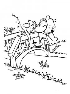 Winnie The Pooh coloring page 34 - Free printable