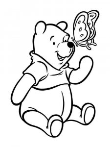 Winnie The Pooh coloring page 35 - Free printable