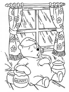 Winnie The Pooh coloring page 45 - Free printable