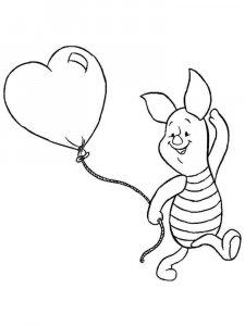 Winnie The Pooh coloring page 46 - Free printable