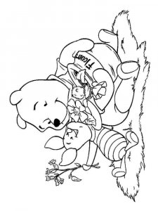 Winnie The Pooh coloring page 48 - Free printable