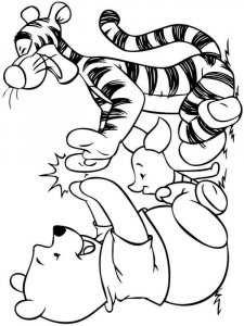 Winnie The Pooh coloring page 56 - Free printable