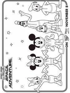 Disney Mickey Mouse Clubhouse coloring page 1 - Free printable