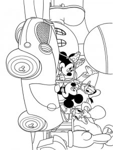Disney Mickey Mouse Clubhouse coloring page 15 - Free printable