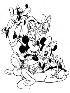 Disney Mickey Mouse Clubhouse coloring page 21 - Free printable