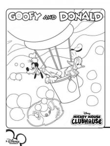 Disney Mickey Mouse Clubhouse coloring page 22 - Free printable