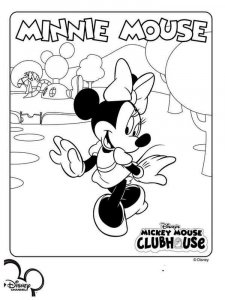 Disney Mickey Mouse Clubhouse coloring page 23 - Free printable