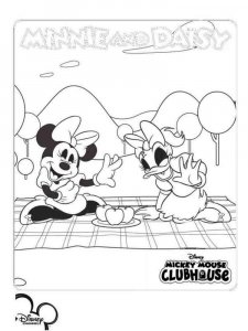 Disney Mickey Mouse Clubhouse coloring page 24 - Free printable