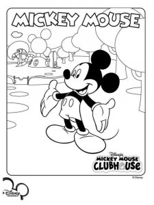 Disney Mickey Mouse Clubhouse coloring page 29 - Free printable