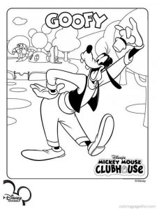 Disney Mickey Mouse Clubhouse coloring page 4 - Free printable