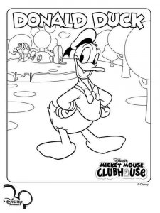 Disney Mickey Mouse Clubhouse coloring page 9 - Free printable