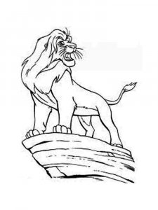 The Lion King coloring page 23 - Free printable