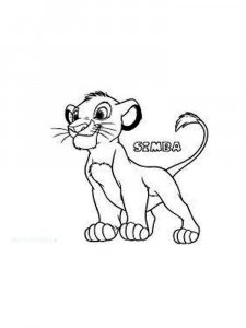 The Lion King coloring page 26 - Free printable