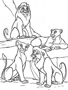 The Lion King coloring page 34 - Free printable