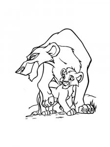 The Lion King coloring page 36 - Free printable