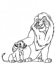 The Lion King coloring page 38 - Free printable