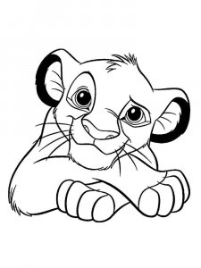 The Lion King coloring page 44 - Free printable