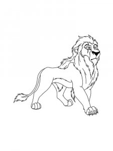 The Lion King coloring page 46 - Free printable