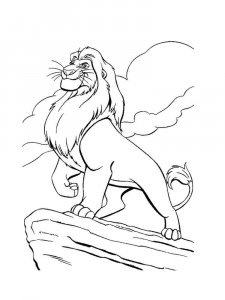 The Lion King coloring page 47 - Free printable