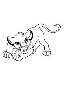 The Lion King coloring page 49 - Free printable