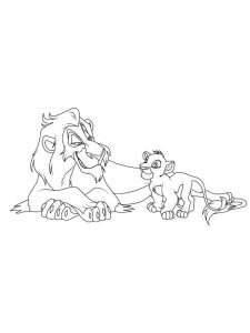 The Lion King coloring page 50 - Free printable