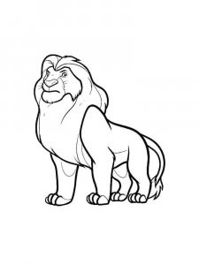 The Lion King coloring page 51 - Free printable