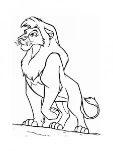 The Lion King coloring page 53 - Free printable