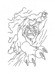 The Lion King coloring page 57 - Free printable