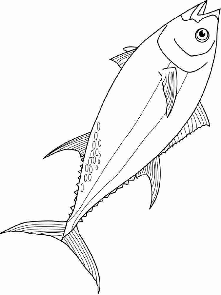 Tuna fish coloring pages. Download and print Tuna fish ...