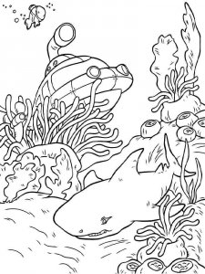 Underwater World coloring page 10 - Free printable