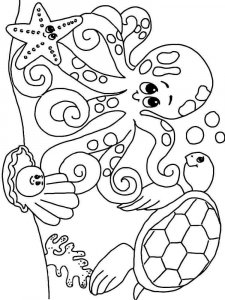 Underwater World coloring page 17 - Free printable