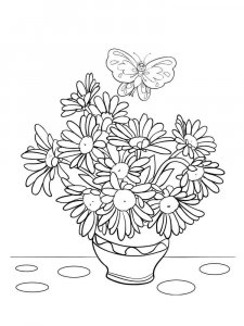 Chamomile coloring page 30 - Free printable