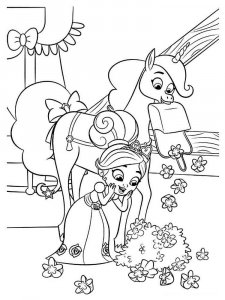 Nella the Princess Knight coloring page 16 - Free printable