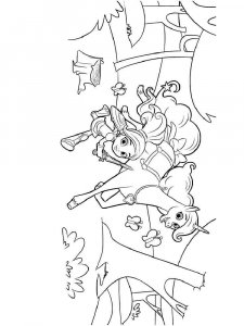 Nella the Princess Knight coloring page 7 - Free printable
