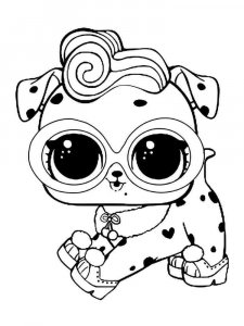 Pets LOL coloring page 18 - Free printable