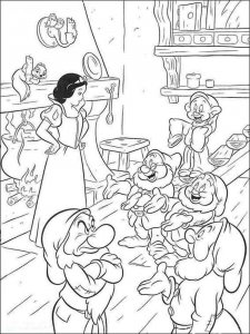 Snow White coloring page 19 - Free printable