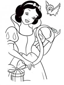 Snow White coloring page 23 - Free printable