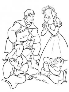 Snow White coloring page 7 - Free printable