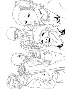 Tokyo Ghoul coloring page 13 - Free printable