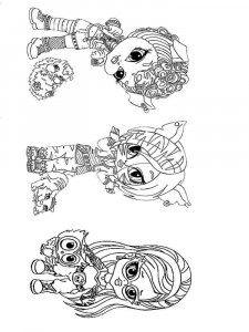 Baby Monster High coloring page 12 - Free printable
