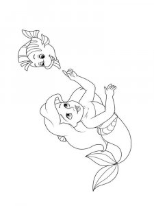 Baby Princess coloring page 9 - Free printable