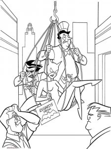 Catwoman coloring page 8 - Free printable