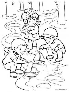 For 5-6-7 year old girls coloring page 2 - Free printable
