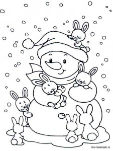 For 5-6-7 year old girls coloring page 35 - Free printable
