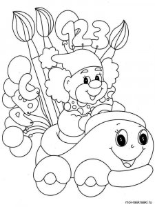 For 5-6-7 year old girls coloring page 9 - Free printable
